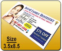 Wholesale Rackcards - wholesale 3.5x8.5 Rackcard